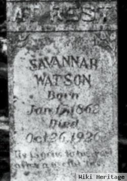 Savannah V. Watson