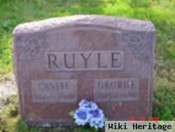 Catherine Rose "cassie" Mcaliney Ruyle