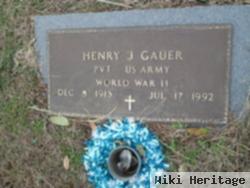 Henry J Gauer