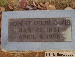 Robert Odum "odie" Davis