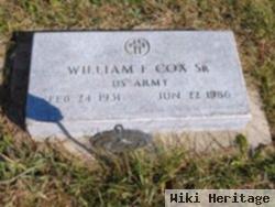 William Frederick Cox, Sr