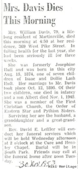 Josephine Hull Davis