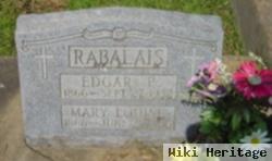 Edgar Pierre "ed" Rabalais