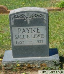 Sallie Lewis "lewie" Payne