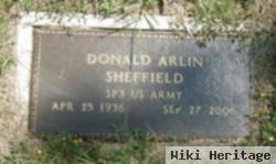 Donald Arlin Sheffield