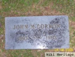 John M Gordon