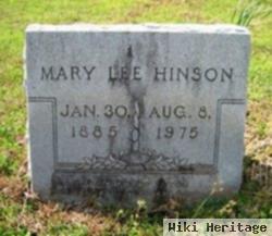 Mary Lee Johnson Hinson