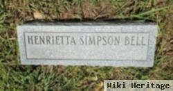 Henrietta Simpson Bell