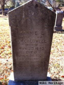 Nannie L Harvell Caldwell