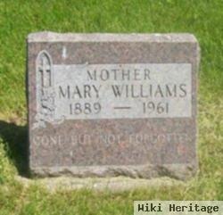 Mary Amelia "molly" Christianson Williams