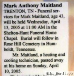 Mark Anthony Maitland