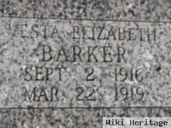 Vesta Elizabeth Barker