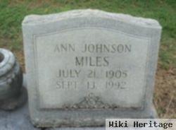 Ann Johnson Miles