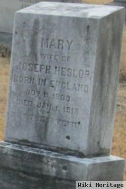 Mary Thirwall Heslop