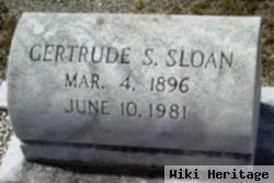 Gertrude S Tyler Sloan