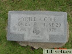 Myrtle A. Cole