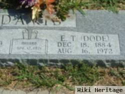 Elcy Theodore "dode" Davis