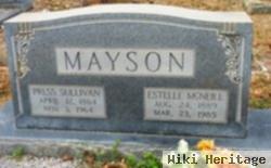 Pressley Sullivan "press" Mayson, Sr