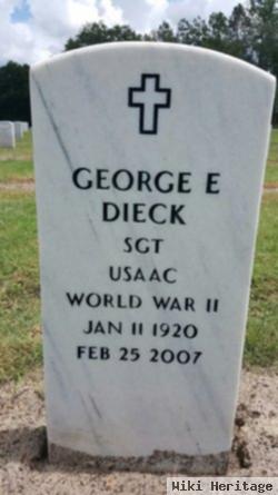 George E Dieck