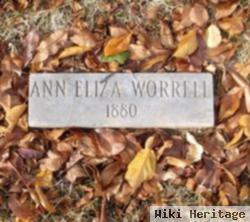 Ann Eliza Worrell