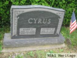 Marie F. Saviers Cyrus