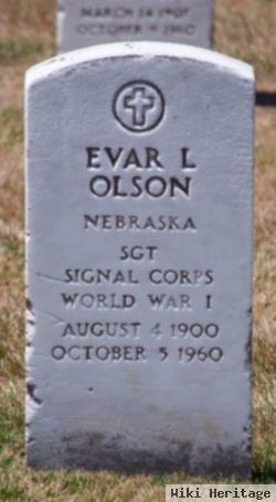 Evar L Olson