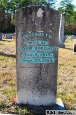 Elizabeth "betsy" Faucette Spooner