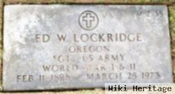 Ed W Lockridge