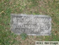 Alice Foster Whitman