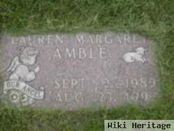 Lauren Margaret Amble