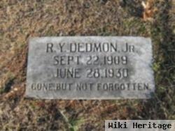 Rufus Yancey Dedmon, Jr