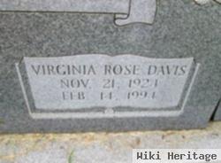 Virginia Rose Davis Houk