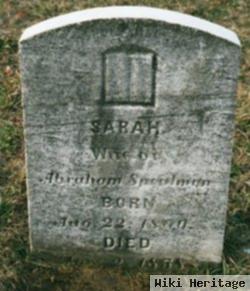 Sarah Salome Zigler Spealman