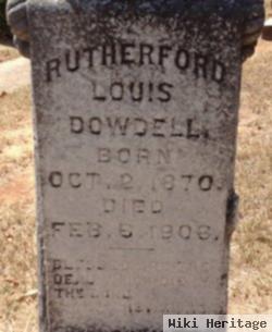 Rutherford Louis Dowdell