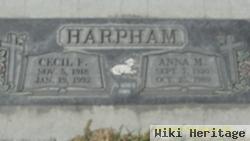 Cecil F Harpham