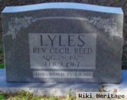 Rev Cecil Reed Lyles