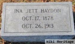 Ina Jett Haydon