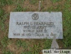 Pfc Ralph L. Fearnley