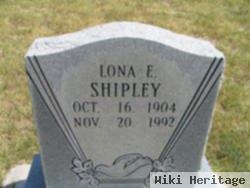 Lona E Mcgee Shipley