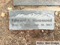 Edward I Hammond