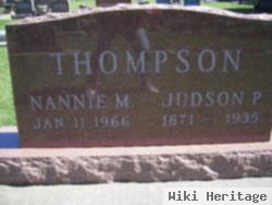 Nannie M Thompson