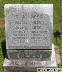 Capt Samuel A Reed