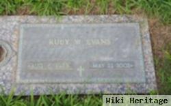 Ruby W. Evans