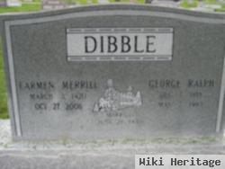 Carmen Merrill Dibble