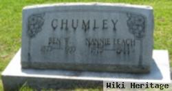 Nancy Jane "nannie" Leach Chumley