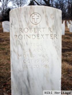 Robert R Poindexter