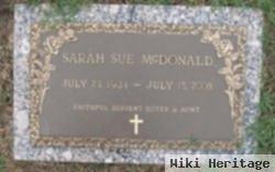 Sarah Sue Mcdonald