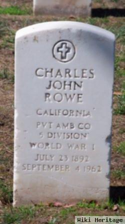 Charles John Rowe