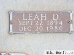 Leah D. Floyd