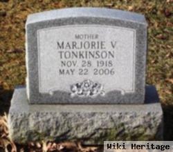 Marjorie V Stuckley Tonkinson